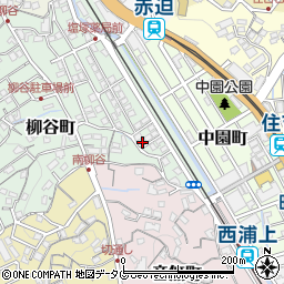 長崎県長崎市柳谷町3-4周辺の地図