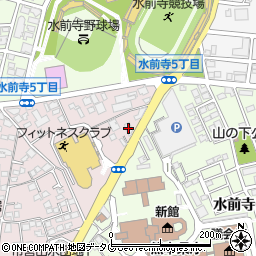株式会社リィツメディカル　熊本営業所周辺の地図
