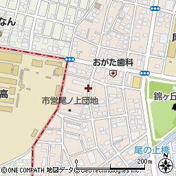 〒862-0913 熊本県熊本市東区尾ノ上の地図