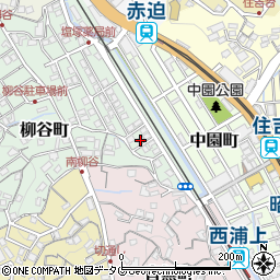 長崎県長崎市柳谷町3-3周辺の地図