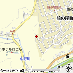 長崎県長崎市鶴の尾町1277周辺の地図