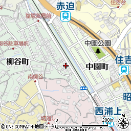 長崎県長崎市柳谷町3-12周辺の地図