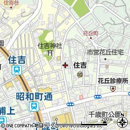 長崎県長崎市花丘町3-1周辺の地図