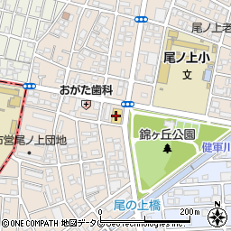ハーモニー尾ノ上店周辺の地図