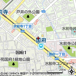 協会けんぽ熊本支部周辺の地図