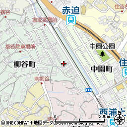 長崎県長崎市柳谷町4-4周辺の地図