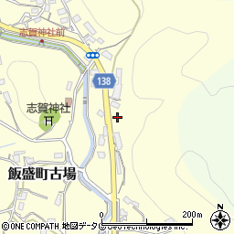 長崎県諫早市飯盛町古場765周辺の地図