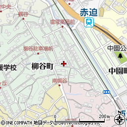 長崎県長崎市柳谷町10-3周辺の地図