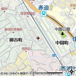 長崎県長崎市柳谷町4-5周辺の地図