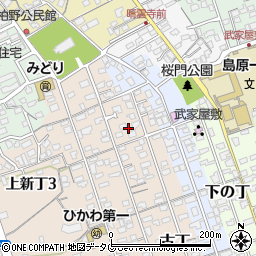 有限会社吉川土木コンサルタント島原営業所周辺の地図