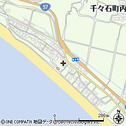 長崎県雲仙市千々石町丙1227周辺の地図