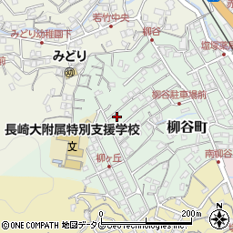 長崎県長崎市柳谷町27-19周辺の地図