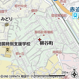 長崎県長崎市柳谷町19-4周辺の地図