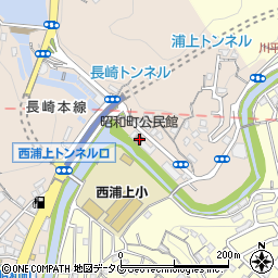 昭和町公民館周辺の地図