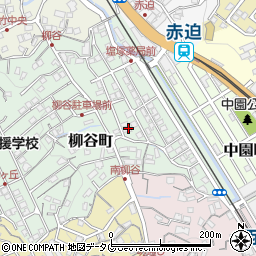 長崎県長崎市柳谷町10-7周辺の地図