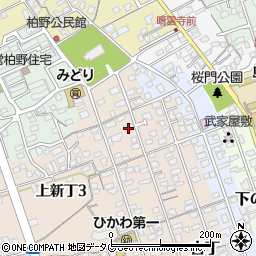 長崎県島原市下新丁2363周辺の地図