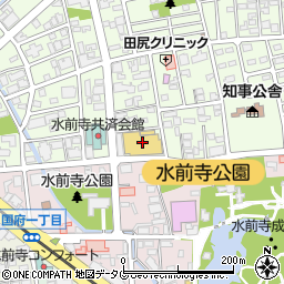 ロッキー周辺の地図