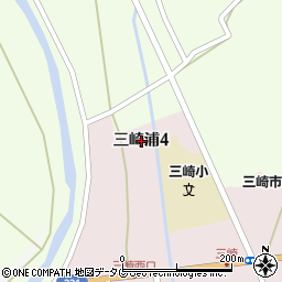 高知県土佐清水市三崎浦4丁目周辺の地図