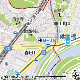 八千代エンジニヤリング株式会社熊本事務所周辺の地図