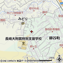 長崎県長崎市柳谷町26-3周辺の地図