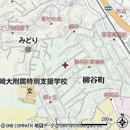 長崎県長崎市柳谷町27-25周辺の地図