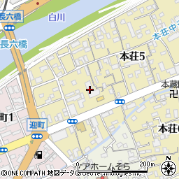 社会福祉法人 熊本厚生事業福祉会周辺の地図