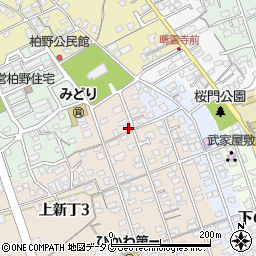 長崎県島原市下新丁2625周辺の地図