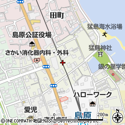株式会社温仙堂島原営業所周辺の地図