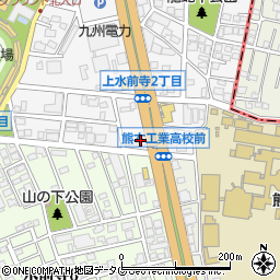 小野高速印刷株式会社　熊本営業所周辺の地図