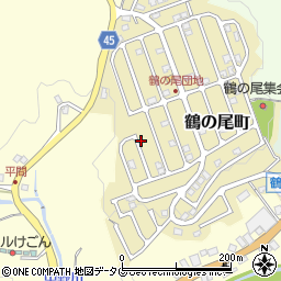長崎県長崎市鶴の尾町10周辺の地図