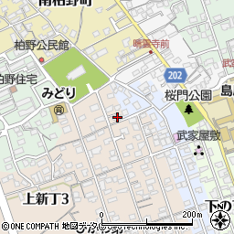 長崎県島原市下新丁2643周辺の地図