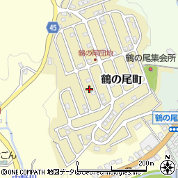 長崎県長崎市鶴の尾町11周辺の地図