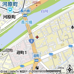 田村商事株式会社　本社周辺の地図