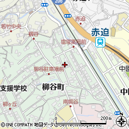長崎県長崎市柳谷町11-4周辺の地図