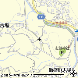 長崎県諫早市飯盛町古場1299周辺の地図