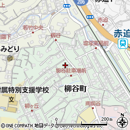 長崎県長崎市柳谷町22-2周辺の地図