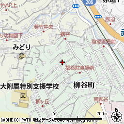長崎県長崎市柳谷町23-8周辺の地図