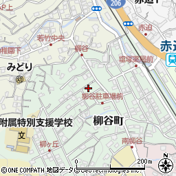長崎県長崎市柳谷町22-10周辺の地図