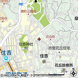 長崎県長崎市花丘町4-29周辺の地図