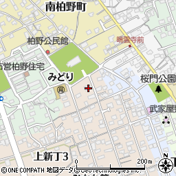 長崎県島原市下新丁2635周辺の地図
