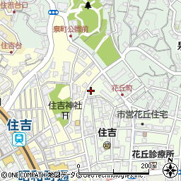 長崎県長崎市花丘町4-2周辺の地図