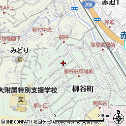 長崎県長崎市柳谷町23-5周辺の地図