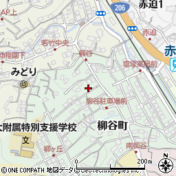 長崎県長崎市柳谷町23-4周辺の地図
