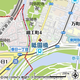 岡本繁樹商店周辺の地図