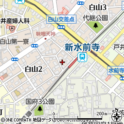 福田荘周辺の地図