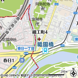 九州技術教育専門学校周辺の地図
