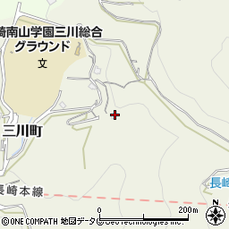 長崎県長崎市三川町98周辺の地図
