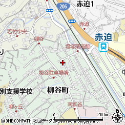 長崎県長崎市柳谷町14-28周辺の地図