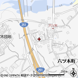 長崎県島原市六ツ木町1060周辺の地図