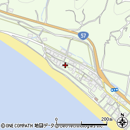 長崎県雲仙市千々石町丙1193周辺の地図